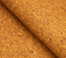 Precut Cork 15"x18"-Portuguese Agglomerate Black/Yellow COF-358-L