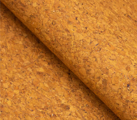 Precut Cork 15"x18"-Portuguese Agglomerate Black/Yellow COF-358-L