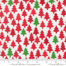 Snow Time-Christmas Trees Poinsettia Red 22502-24