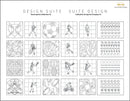 Babylock Design Suite, Team Sports Collection 1