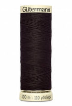 Sew-all Polyester All Purpose Thread 100m/109yds - Brown 100M-596