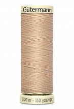 Sew-all Polyester All Purpose Thread 100m/109yds - Flax 100M-503