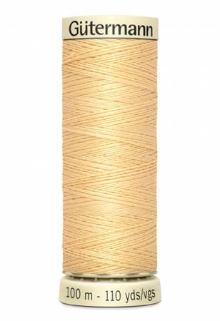 Sew-all Polyester All Purpose Thread 100m/109yds - Maize Yellow 100M-799
