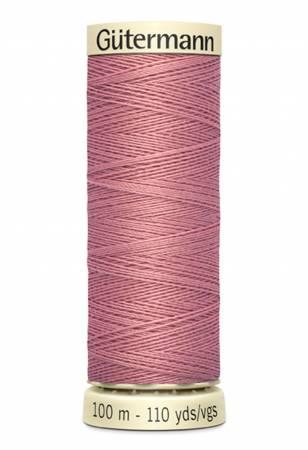 Sew-all Polyester All Purpose Thread 100m/109yds - Old Rose 100M-323