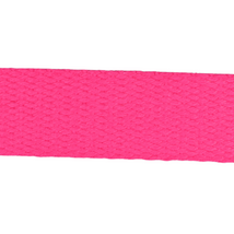 1" Cotton Webbing-Dark Pink 106-25-073