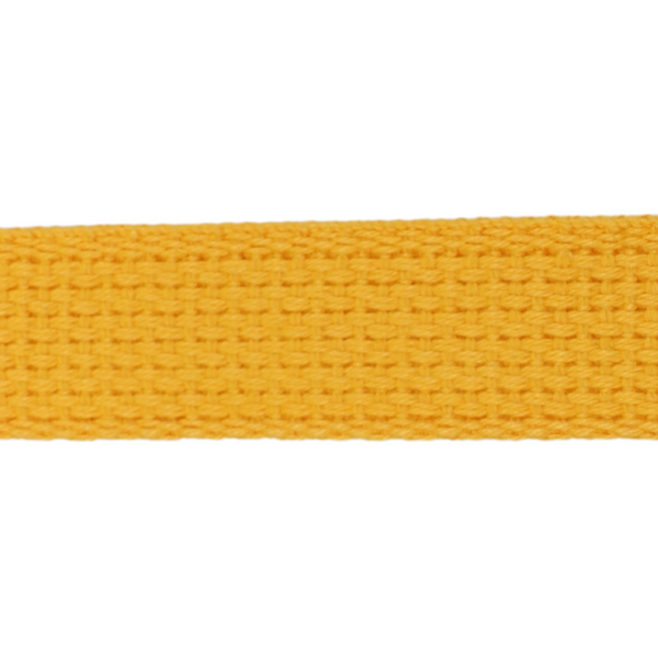 1" Cotton Webbing-Gold WC/100-650