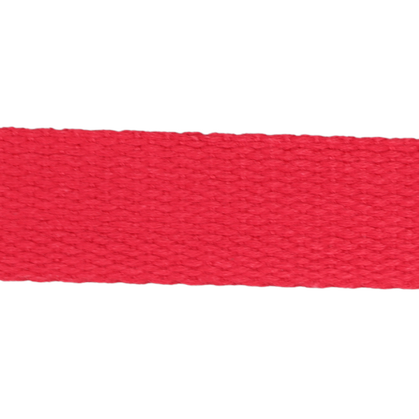 1" Cotton Webbing-Red 106-25-008