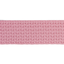 1" Cotton Webbing Pastel Pink WC/100-150