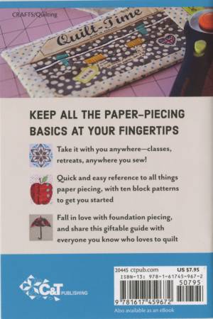 Paper Piecing Handy Pocket Guide 20445