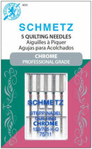 Chrome Quilting Schmetz Needle 5 ct, Size 75/11 - 4035