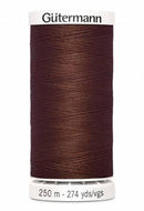 Sew-all Polyester All Purpose Thread 250m/273yds - Chocolate 250M-578