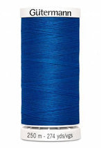 Sew-all Polyester All Purpose Thread 250m/273yds - Electric Blue 250M-248