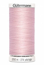 Sew-all Polyester All Purpose Thread 250m/273yds - Petal Pink 250M-305