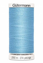 Sew-all Polyester All Purpose Thread 250m/273yds - Powder Blue 250M-209