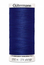 Sew-all Polyester All Purpose Thread 250m/273yds - Royal 250M-260