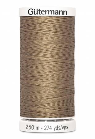 Sew-all Polyester All Purpose Thread 250m/273yds - Tan 250M-536