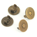 Thin Extra Strong Magnetic Snaps 1/2" Antique 2pcs STS175A