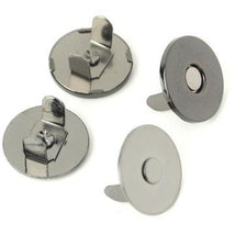Thin Extra Strong Magnetic Snaps 3/4" Nickel 2pcs STS158S