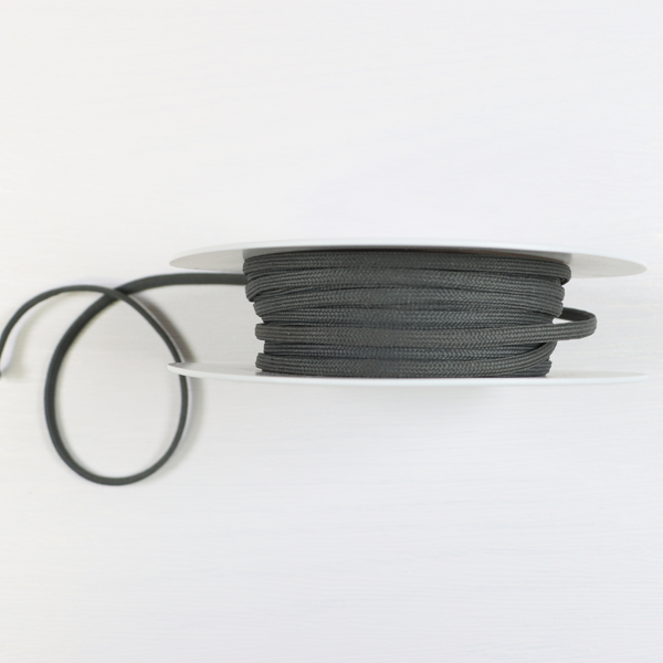5mm Tubular Cord-Dark Grey 141-038