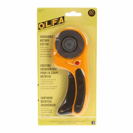 60mm Deluxe Ergonomic Rotary Cutter - RTY3DX