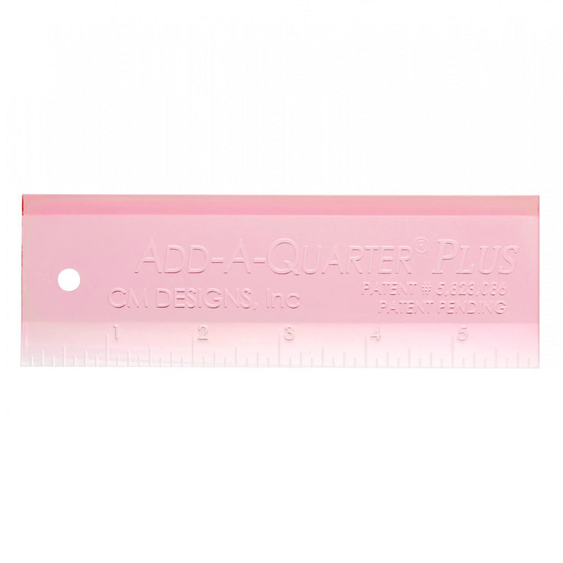 Add A Quarter Ruler 6" Plus Pink CM06PLUSPK