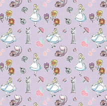 Alice In Wonderland-Cozy Wonderland Lilac 85020404-01