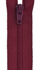 All-Purpose Polyester Coil Zipper 12in Barberry Red F7212-039B