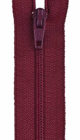 All-Purpose Polyester Coil Zipper 12in Barberry Red F7212-039B