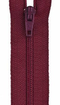 All-Purpose Polyester Coil Zipper 14in Barberry Red - F7214-039B