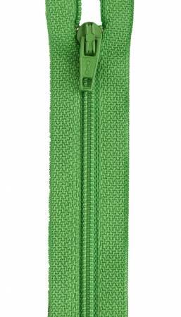 All-Purpose Polyester Coil Zipper 14in Bright Green - F7214-287A