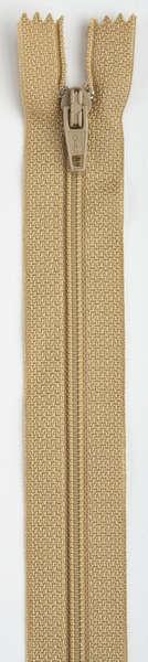 All-Purpose Polyester Coil Zipper 14in Camel - F7214-309A