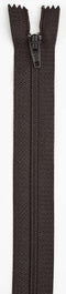 All-Purpose Polyester Coil Zipper 14in Cloister Brown - F7214-056B