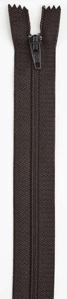 All-Purpose Polyester Coil Zipper 14in Cloister Brown - F7214-056B