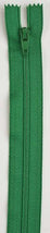 All-Purpose Polyester Coil Zipper 14in Kerry Green - F7214-177