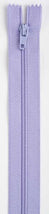 All-Purpose Polyester Coil Zipper 14in Lilac - F7214-091