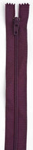 All-Purpose Polyester Coil Zipper 14in Maroon - F7214-041B
