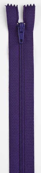 All-Purpose Polyester Coil Zipper 14in Purple - F7214-098