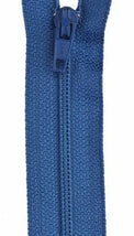 All-Purpose Polyester Coil Zipper 14in Soldier Blue - F7214-106C