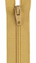 All-Purpose Polyester Coil Zipper 14in Temple Gold F7214-083B