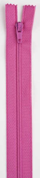 All-Purpose Polyester Coil Zipper 16in Dark Rose - F7216-032B