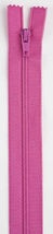 All-Purpose Polyester Coil Zipper 18in Dark Rose - F7218-032B