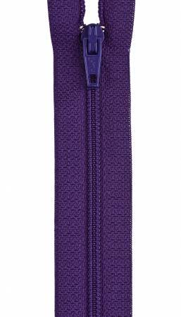 All-Purpose Polyester Coil Zipper 18in Purple F7218-098