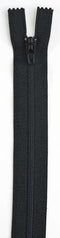 All-Purpose Polyester Coil Zipper 20in Black - F7220-BLK