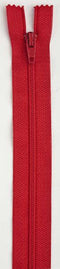 All-Purpose Polyester Coil Zipper 22in Atom Red - F7222-128A