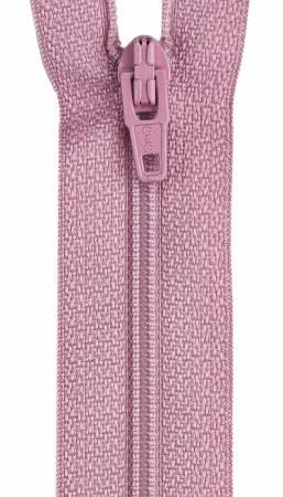 All-Purpose Polyester Coil Zipper 22in Dark Old Rose F7222-158