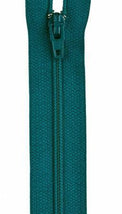 All-Purpose Polyester Coil Zipper 22in Oriental Blue F7222-140