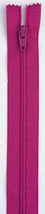 All-Purpose Polyester Coil Zipper 22in Red Rose - F7222-277
