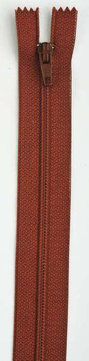 All-Purpose Polyester Coil Zipper 22in Rust - F7222-077A