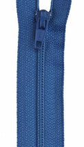 All-Purpose Polyester Coil Zipper 22in Soldier Blue F7222-106C