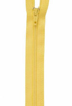 All-Purpose Polyester Coil Zipper 22in Sun Yellow - F7222-7250